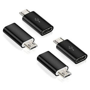 yzType C to Micro USB ϊA_v^ }[d/f[^[]/ 56KWX Type C to Micro USB ϊRlN^ (4Zbg)[dRlN^[ X}z [d f[^` yʃ^Cv(ubN)RuiMi