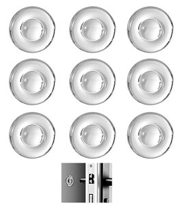 【送料無料】Bombinate 戸当たりクッション 9個セット ドアノブ ぶつかり防止 シリコン 壁紙