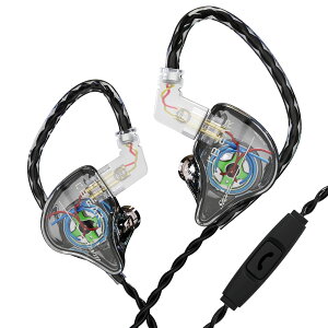 KINBOOFI KBEAR storm Cz L Cj Ji^ CAtH | Q[~OCz PU+PEEK 10mm_Ci~bN CC[ j^[ Wired Earphones nCGh 2pin ⃁bL Չ P[u