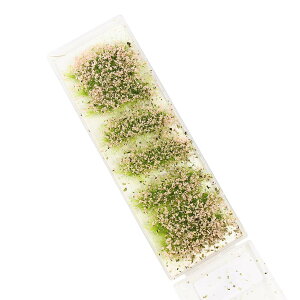 【送料無料】草むら(緑・花つき・ピンク) ジオラマ用素材 情景コレクション グラス模型 建物モデル 装飾 風景 箱庭 鉄道模型 ジオラマ PJ08PI-1JP