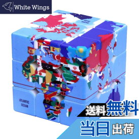 【送料無料】LUCHONG 3x3x3のルービックキューブ、UVプリント世界地図ルービックキューブ