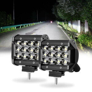 yzLargoods LEDƓ 4C` [NCg 36W LEDCg tHOv zCg 6500k IP67hho p w݌v Px  ȃGl oCN/SUV/ATV/gbN/z@B/Ǝ 2Zb