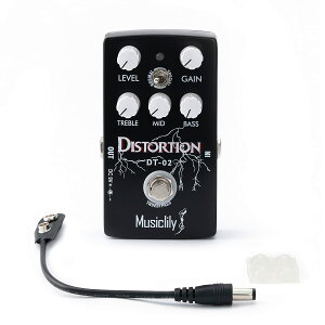 yzMusiclily Pro Distortion fBXg[VM^[GtFN^[ DC 9V A_v^[dGLM^[/x[XpgD[oCpX