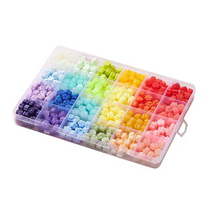 【送料無料】happykau シーリングスタンプ ワックス 24色(約500粒)シーリングワックス セット 猫の爪 封蝋 小粒 手作り DIY 収納ケース付き ミックスカラー