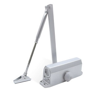 【送料無料】晨陽小店 ドアクローザー 玄関 室内用 スタンダード型 1個左右兼用 ストップなし自動閉門 最大180°まで開くことが出来ます (180°ストップなし)