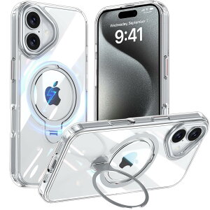 Fadkzyxr iPhone 16 p P[X MagSafeΉ O360°]X^h@\ cΉ  ΂ݖh~ CX[d phone16 X}zP[X Yی ČRKi ϏՌ gуJo[ ACtH 16 P