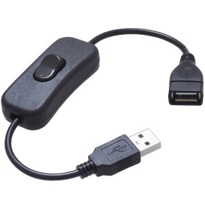 yzKAUMO USBXCb` Type-A USB-A (iPhone[dΉ/X}z}[dΉ18W/USB2.0f[^ʐMΉ) 28cm (ubN)