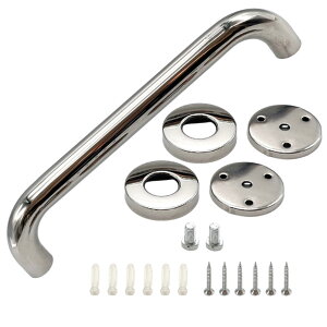 �y���������zTIGRE BLANC 30cm �X�e�����X �肷�� ����� ���� �K�i �g�C�� ���� ���O �l�W�Œ� �h�A�n���h�� DIY �⏕ �x�� �萠 �F�F�V���o�[