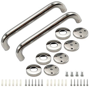 �y���������zTIGRE BLANC 30cm �X�e�����X �肷�� ����� ���� �K�i �g�C�� ���� ���O �l�W�Œ� �h�A�n���h�� DIY �⏕ �x�� �萠 �F�F�V���o�[