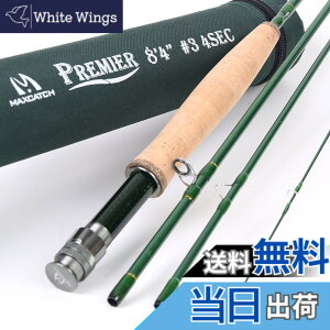 �y���������zM MAXIMUMCATCH Maxcatch Premier 3-12wt �t�@�[�X�g�A�N�V���� �t���C���b�h�J�[�{�����b�h �n�C�p�t�H�[�}���X�̂��߂� �F�FV-Premier�A�T�C�Y�F9' 8wt