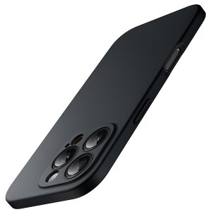 �y���������zJETech iPhone 16 / 16 Pro / 16e �p �X�����t�B�b�g�P�[�X �J���������Y���S�ی� �}�b�g�d�グ �\�t�gTPU ���^�d�b�ی�J�o�[ �ϏՌ� �F�F�u���b�N�`�^�j�E���A�T�C�Y�FiPhone 16 Pro