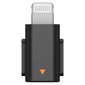 �y���������zDJI Mic Mini�X�}�[�g�t�H���A�_�v�^�[�iLightning�j �F�F�u���b�N