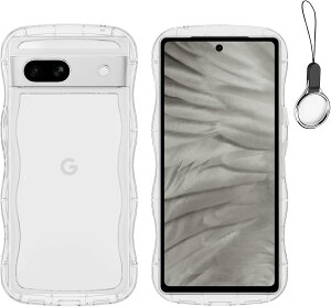 �y���������zHILEGENER Google Pixel 6 ���킢�� �P�[�X ���˂��� �ϏՌ� �O�[�O�� �s�N�Z��6 6.4�C���`�p����~�� �X�}�z�P�[�X�E�F�[�u �f�U�C�� ��Ƀt�B�b�g �X�}�z�J�o�[ �؍� ���� �N���A �\