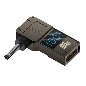 �y���������zNFHK USB C - DC �A�_�v�^�[�AUSB C ���X - DC 5.5x2.5mm �o���� �W���b�N �v���O PD 100W �m�[�g�p�\�R�������[�d�A�_�v�^�[�A���b�g���\���t�� �F�F�u���b�N