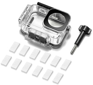 �y���������zHSU �h���P�[�X dji osmo action 5 pro/dji osmo action 4/dji osmo action 3 �h���n�E�W���O�P�[�X �����B�e �_�C�u�n�E�W���O ���[�_�C�r���O �h���h�o�ی�n�E�W���O �_�C�r���O�ی�V�F�� ��