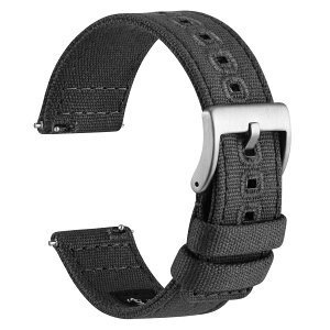 �y���������z[WOCCI] ���v�x���g �L�����o�X 18mm 19mm 20mm 22mm 24mm �r���v�o���h �h�z�����v�ւ��x���g Quick Release �F�F�O���[/�V���o�[�o�b�N���A�T�C�Y�F22mm