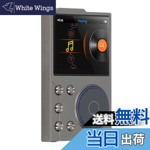 �y���������zHiFi MP3 �v���[���[�A���X���X DSD FLAC HD ���y�v���[���[�ABluetooth 5.3 �t���A2.4 �C���`��ʃ|�[�^�u�� �f�W�^�� �I�[�f�B�I �v���[���[�A16 GB �������A�����o�b�e���[�����A�ő� 25