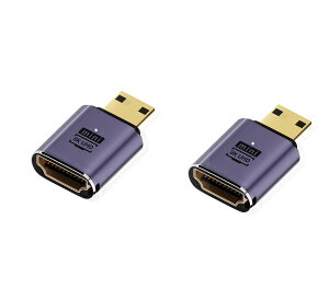 �y���������zLeTradeJP ���A�_�v�^�[�P�[�u���~�j Mini HDMI(�I�X) to HDMI(���X) ���X UHD�����S�[���h�R���o�[�^�[�A�_�v�^�[ 8K 60hz HDTV�Ή������b�L�R�l�N�^