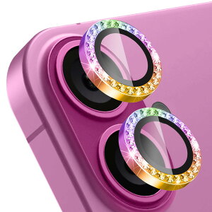 �y���������zLanQii �J�����J�o�[ �p�� iPhone 16 �Ή�/�p�� iPhone 16 Plus�Ή� �����Y�J�o�[ �_�C�������h �J�����t�B���� �����Y�ی�t�B���� �_�C�������h�����K���X+�A���~�����O �K�C�h�g�t�� 