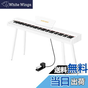 �y���������zKIMFBAY �d�q�s�A�m 88���� �ؐ� �d�q �s�A�m 88�� Digital Piano ���S�� �q�� MIDI�Ή� �y�_���t�� �X�^���h �A�_�v�^�[�t ���{������� �F�F�z���C�g