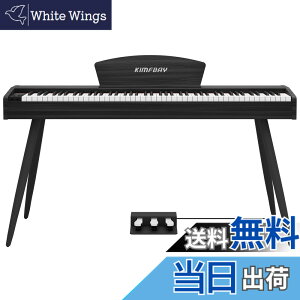 �y���������zKIMFBAY �d�q�s�A�m 88���� �n���}�[�A�N�V�������� �ؐ��X�^�C�� �d�q�s�A�m �t�����X��DREAM���� 3�{�y�_�� MIDI�[�q�Ή� ���S�� �}�X�^�[ ���K�p ���{������� �F�F�u���b�N