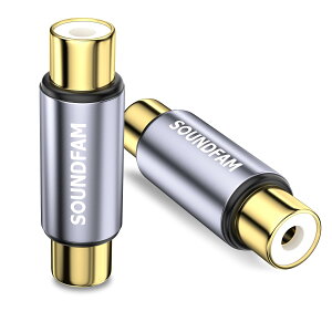 �y���������zSOUNDFAM RCA���X to RCA���X���p�A�_�v�^�C�o�����R�l�N�^�[�A�_�v�^�[�́AHDTV�A�X�s�[�J�[�A�A���v�A�J�[�I�[�f�B�I�p�T�u�E�[�t�@�[RCA�P�[�u������������