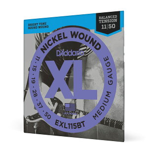 【送料無料】D'Addario ダダリオ エレキギター弦 Balanced Tension EXL サイズ:011-050