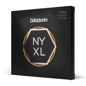 【送料無料】D'Addario ダダリオ エレキギター弦 NYXL 【国内正規品】 サイズ:7弦 .010-.059