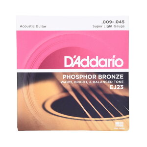 yzD'Addario __I AR[XeBbNM^[ tHXt@[uY Super Light .009-.045 EJ23 yKiz FFuY