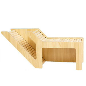 【送料無料】TOMMYFIELD ハムスターグッズ 隠れ家 運動不足解消 小動物 トンネル 木製 おもちゃ 飼育 色:Cタイプ