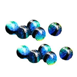 【送料無料】TOMMYFIELD とんぼ玉 ガラス玉 DIY ネックレス ブレスレット アクセサリー ジュエリー 色:ブルー