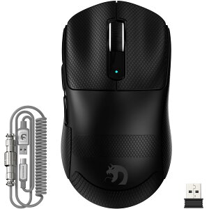 【送料無料】MAMBASNAKE M3 ワイヤレスゲーミングマウス 超軽量 39±3g PAW3395PRO センサー ブロードコム BK3633 コントローラー 最大40000DPI 3モード 有線 無線 Bluetooth 氷感コーティング ゲーム 家庭用
