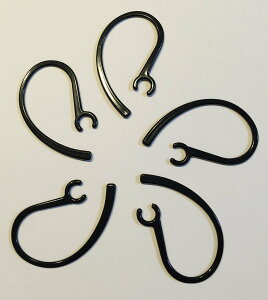 yzSound Waveyz5 jo[TfUC ^ u[gD[X̃C[tbN 7mm  ubN Black Universal Design Bluetooth Headset Earhook Ear Hook Loop Earloop Clip 7B TCYF5{
