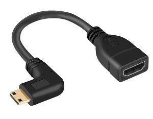 yzCable Factory y Mini HDMI to HDMI L^i E90xpxtj z Mini-HDMI IX to HDMI X Ro[^ A_v^P[u 3D 1080P 𑜓xΉ 0.15M/ubN 15cm HDMI F-MiniM FFON/OFF 1MATC