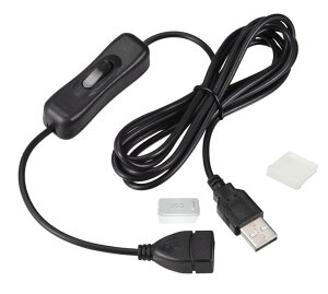 yzSound Wave ON/OFF XCb`t Type-A USB-A ([d & f[^ʐM Ή/PDX}z}[d Ή) USB P[u IX X + VR USB-A IX Xی ho Lbvt USBm-fD (2m u