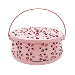 【送料無料】DreaModes 蚊取り線香ホルダー 蚊遣り 蚊取り線香入れ スチール製 蚊取り線香立て 香取線香 ホルダー 蚊遣器 吊り下げ 防火 屋外 室内 庭仕事 アウトドアにも適用 持ち運び便利 蚊