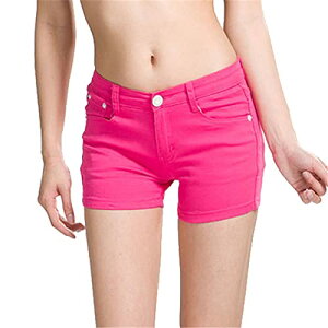 【送料無料】レディース 大きいサイズ デニム ショートパンツ ストレッチ 15色 夏 半ズボン セクシー 短パン 大きい デニムパンツ ジーンズ ホットパンツ ショーパン ハーフパンツ ジーパン