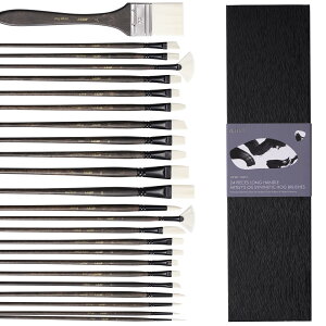 yzARTIFY Artist's Oil Synthetic Hog Hair Paint Brush Set 24s[X Onh n[hiCICyCguV vtFbViyCguV ICp ANyCeBO 
