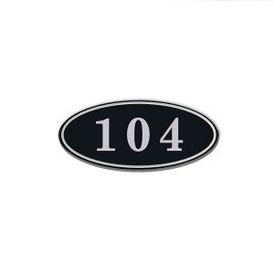 yzXILIWU ԍ v[g ʃe[vt ȉ~^ AN 2mm 10×4.4cm ubN XebJ[ V[ ό ϐ O FF104