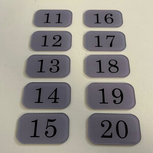 yzXILIWU e[uio[ v[g ʗʃe[vt ԍD ԍ AN 6×3.5cm O[ XebJ[ ϐ  HX Xg FF11-20(e1jATCYF6