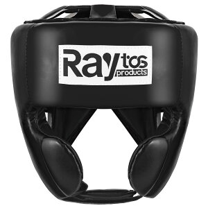 【送料無料】Raytos ヘッドギア ボクシング 【軽量210g PU製、180度広視野、独立ゾーン保護、滑り止めヘッドストラップ付き、男女兼用】 キックボクシング ぼくしんぐ boxing 色:黒と白