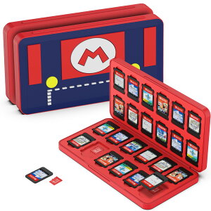 yzGeeRic 24 Q[J[h [{bNX XCb` Ή \tgP[X 24Micro SD [J[h [ Switch/Switch Lite/Switch OLED fΉ RpNg ^ y ho ^ 