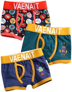 yz[Vaenait Baby] 2-9 q  100% LbY j̎q  3g 4g pc V[g {NT[ boys underwear FF[U[{bgATCYF90