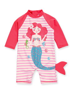 yz[Vaenait Baby] 0-24 OJbg bVK[h x[r[ q  s[X  Baby Swimsuit FFMermaidATCYFL