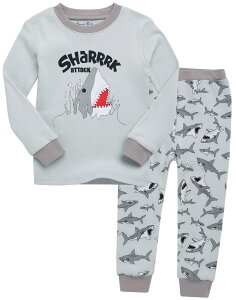 yz[Vaenait Baby] 12-12 LbY q xr[ LN^[  100% [EFA  pW} QԒ ㉺Zbg Cotton sleepwear FFA00-Big SharkATCYF80
