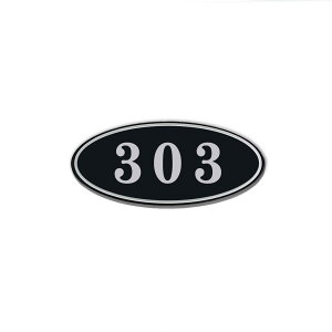 yzXILIWU ԍ v[g ʃe[vt ȉ~^ AN 2mm 10×4.4cm ubN XebJ[ V[ ό ϐ O FF303