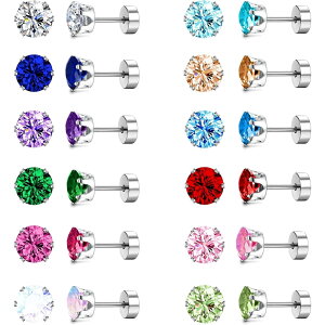 �y���������zJstyle 12�y�A �s�A�X ���f�B�[�X �l�C �Z�b�g ���F �X�^�b�h�s�A�X �t�[�v ������ �X�e�����X ���� �W���R�j�A �A�����M�[�Ή� � ���� �W���G���[ �F�F�V���o�[�A�T�C�Y�F�ʗp