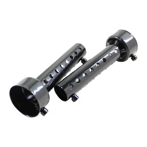 �y���������zFunriche �C���i�[�T�C�����T�[ �C���i�[�o�b�t�� �o�C�N �T�C�����T�[ �o�b�t�� �}�t���[ �ėp ������ 2�{�Z�b�g �F�F�u���b�N�A�T�C�Y�F45mm