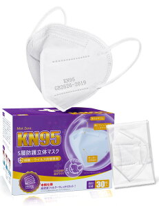 �y���������z[Mot zero] KN95�}�X�N ������ ���� 30���� 5�d�����\ �g���̂ă}�X�N ��l�p PM2.5�Ή� �E�C���X�򖗖h�~ �ʋ� ��� �w�Z �a�@ ���{�݂Ȃ� �F�F�z���C�g�A�T�C�Y�F30��