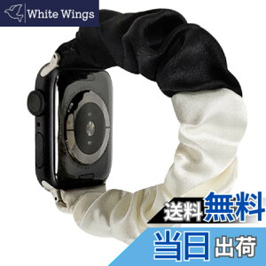 �y���������zWOXDECO �R���p�`�u�� Apple Watch�p ������� �o���h ���F �F�F�u���b�N/�z���C�g�A�T�C�Y�F42/44/45/49MM M